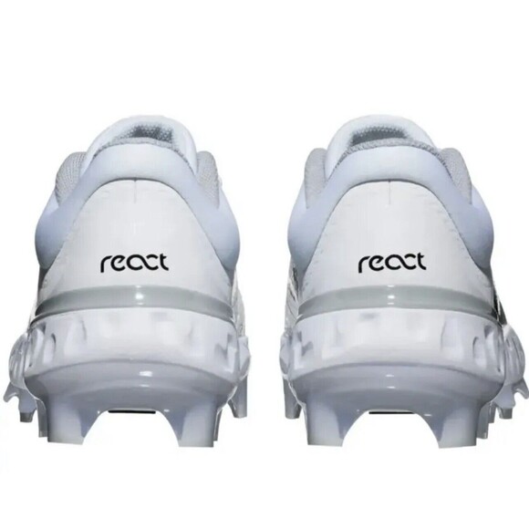 Nike Alpha Huarache Elite 4 Low MCS Baseball Molded Cleats FD6255-100 Size 10.5 - Picture 5 of 7